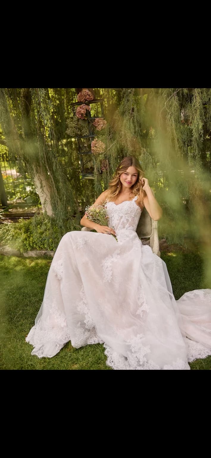 Rebecca Ingram style bridal gown